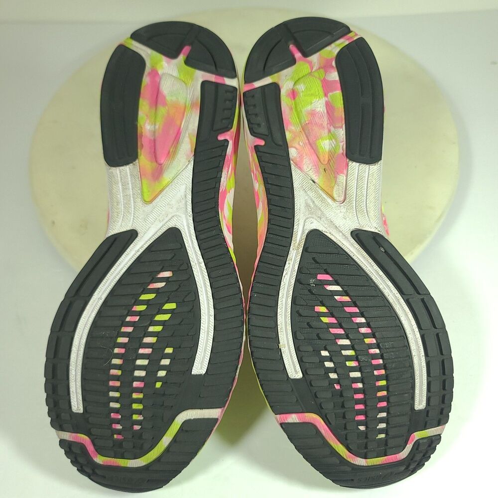 Asics GEL-Noosa Tri 12 Running Shoe Women Sz 7.5 Neon Comfort Sneaker 1012A578 - Picture 16 of 16
